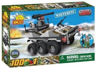 COBI Small Army Wolverine 100 Piece Building Block Set: Toys & Games