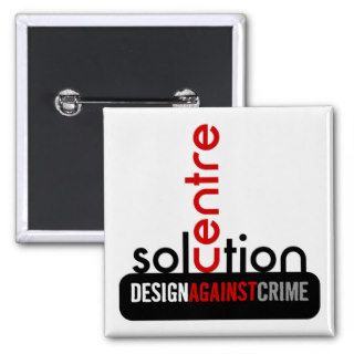 Design Against Crime Solution Centre badge Pinback Buttons
