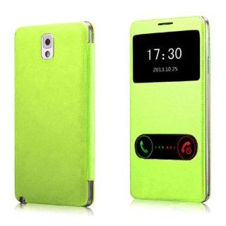 Bluesky Successful people Leather Flip Smart View Battery Cover Case For Samsung Galaxy Note 3 III N9000 (C) : Office Products