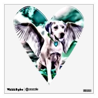 lil Angels Labrador Retriever Vinyl Stick On Wall Sticker
