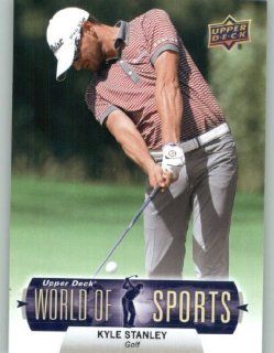 2011 Upper Deck World of Sports Baseball Trading Card #286 Kyle Stanley (Golf / PGA): Sports Collectibles