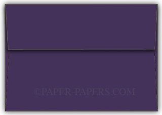 BASIS COLORS   A9 Envelopes   Purple   250 PK : Greeting Card Envelopes : Office Products