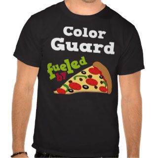 Color Guard (Funny) Pizza T Shirt