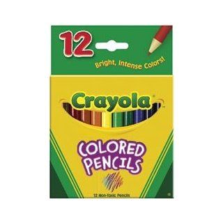 Bulk Buy: Crayola Colored Pencils 12/Pkg Short 68 4112 (6 Pack): Toys & Games