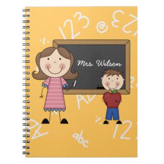 Custom Teacher School Notebook