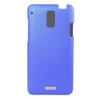 Rubber Smooth Hard Skin Case Cover for HTC J Z321e Darkblue + 1 gift: Cell Phones & Accessories