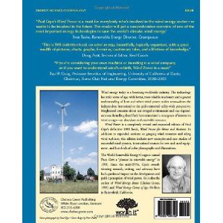 Wind Power, Revised Edition Renewable Energy for Home, Farm, and Business Paul Gipe 9781931498142 Books