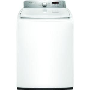 Samsung 4.0 cu. ft. High Efficiency Top Load Washer in White, ENERGY STAR WA400PJHDWR