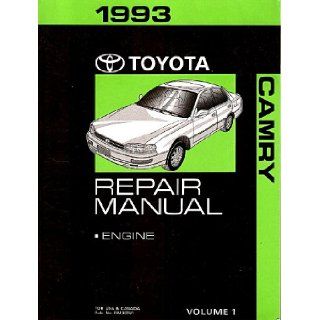 1993 Toyota Repair Manual Engine Volume 1 (Pub. No. RM307U1): Books
