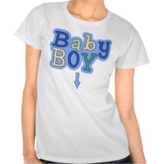 Baby Boy Pregnancy Announcement T Shirt