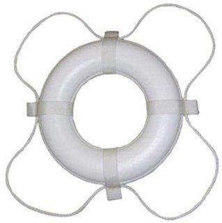 Taylor Made Products 361 24 Inch Polyurethane Foam Marine Life Ring with Grab Lines White : Boat Throw Rings : Sports & Outdoors