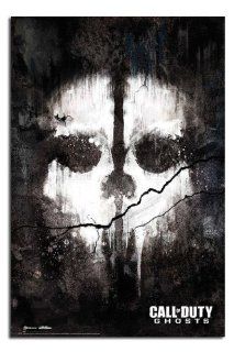 Call of Duty: Ghosts   Skull Video Game Poster   Prints