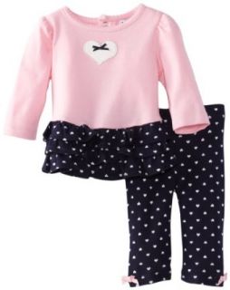 Hartstrings Baby Girls Newborn Long Sleeve 2 Piece Knit Tunic And Legging: Infant And Toddler Pants Clothing Sets: Clothing