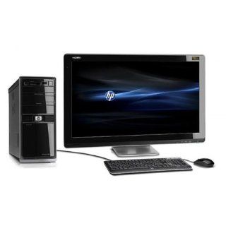 HP Pavilion Elite HPE 337C B Core i5 3.2Ghz 8GB 1TB Blu ray with 27'' LCD Win 7 HP (Black)  Desktop Computers  Computers & Accessories