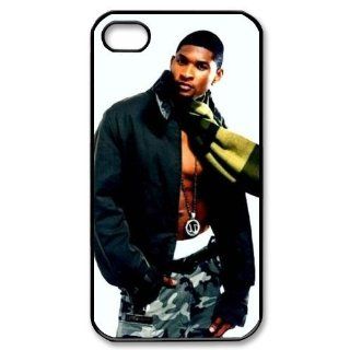 Usher Pop Star Cool Image Iphone 4,4s Case Plastic New Back Case Cell Phones & Accessories