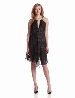 Corey Lynn Calter Women's Ashley Dress, Black, Small at  Womens Clothing store: Silk