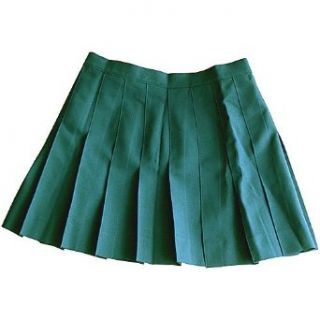 Sporting Look Women's Classic Pleated Tennis Skirt   Hunter Green: Sports & Outdoors
