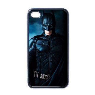 Batman Movie V.2 iPhone 4 / iPhone 4s Black Designer Shell Hard Case Cover Protector Gift Idea: Cell Phones & Accessories
