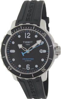 Tissot Seastar Automatic Black Dial Men's watch #T066.407.17.057.00 Watches