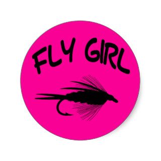 FLY GIRL STICKER