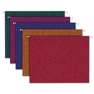 Recycled Paper Color Hanging Folders Letter Asstorted Jewel Colors 20/Box: Everything Else