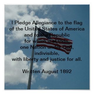 Pledge of Allegiance Print