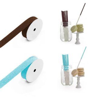 Dress My Cupcake 6 Inch Glitter Cakepop and Dessert Stick DIY Kits, Boy Baby Shower Glitter Collection, 500 Pack: Food Sculpting Tools: Kitchen & Dining