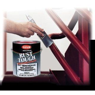 Krylon Industrial Coatings Rust Tough 05513 Safety Orange (OSHA) Gloss Alkyd Enamel Paint   1 gal Pail   R00551 [PRICE is per CAN]   Spray Paints  