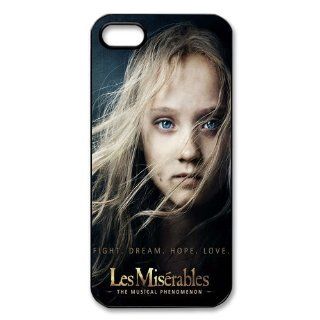 Custom Les Miserables Back Cover Case for iPhone 5 5s PP5 1835: Cell Phones & Accessories