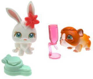 Littlest Pet Shop Pair   Bunny & Guinea Pig   Very Hard to Find: Toys & Games