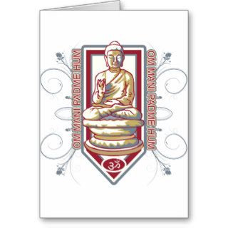 Buddha Om Mani Padma Hum Cards