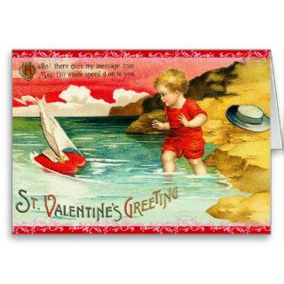 Victorian Valentine's Day Card