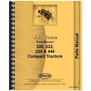 Case 444 Compact Tractor Parts Manual (Lawn and Garden): Jensales Ag Products: Books