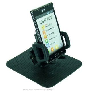 Car Dashboard Multi surface Flexi Mat Mount for LG Optimus L7 P705: Cell Phones & Accessories