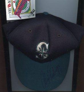 Alex Rodriguez Seattle Mariners Autographed Cap / Hat Hologram   Autographed MLB Helmets and Hats Sports Collectibles