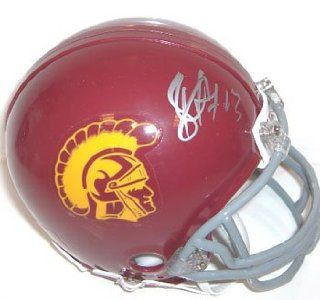 Troy Polamalu USC Trojans Autographed Riddell Mini Helmet : Sports Related Collectibles : Sports & Outdoors