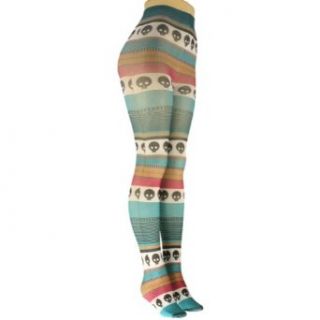 Winter Thick Funky Skull Patterned Footed Pantyhose Stocking Stretchy Tights at  Womens Clothing store