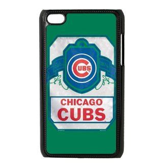 Custom Chicago Cubs Back Cover Case for iPod Touch 4th Generation SS 452: Cell Phones & Accessories