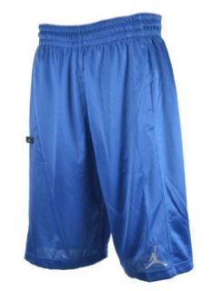 Jordan Bright Lights Men's Athletic Basketball Shorts University Blue/Matte Silver 534820 434 S: Clothing