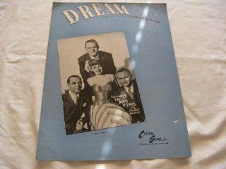DREAM THE PIED PIPERS 1945 SHEET MUSIC FOLDER 435 SHEET MUSIC Music