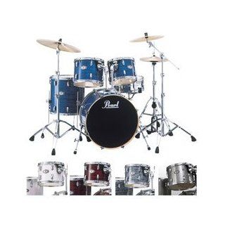 Pearl Vision VSX825F/B436 Drum Kit, Strata Red (Cymbals Not Included): Musical Instruments