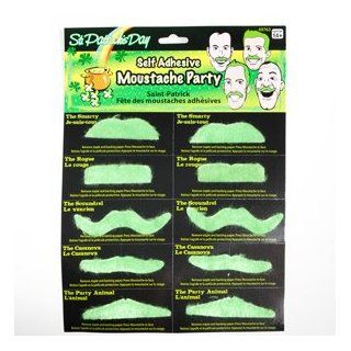 Green Mustache Party Pack: Toys & Games
