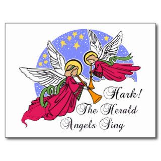 Hark! The Herald Angels Sing Post Card