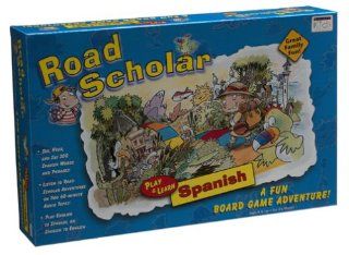 Road Scholar Spanish Learning Board Game: Toys & Games