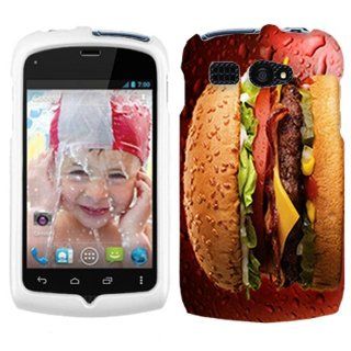 Kyocera Hydro Burger Hard Case Phone Cover: Cell Phones & Accessories