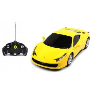 1:18 scale Ferrari 458 Italia RC Car Official Liciense Model (Color: Yellow): Toys & Games
