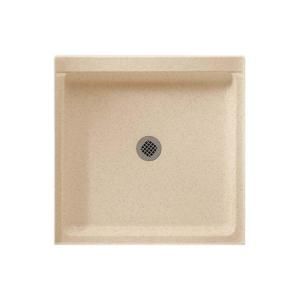 Swanstone 42 in. x 36 in. Solid Surface Single Threshold Shower Floor in Bermuda Sand SF04236MD.040