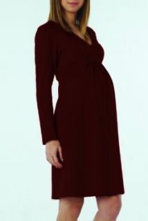 Women's Lauren Kiyomi Long Sleeve V Neck Jersey Dress at  Womens Clothing store: Maternity Dresses