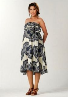 Women's Lauren Kiyomi Sunflower Convertible Halter Dress (Maternity)   More Colors Available, M, Sunflower Blue