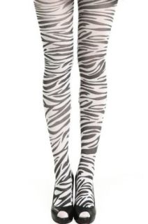 Romwe Women's Slim Zebra Strips Patterns Encase Feet Polyester Tights Rose One Size at  Womens Clothing store